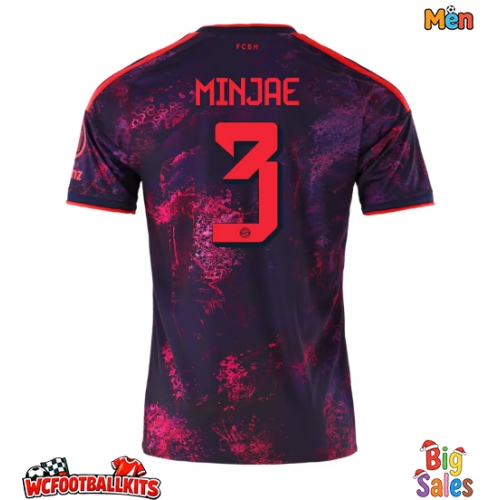 Bayern Munich Kim Min-jae #3 Replica Third Stadium Shirt 2026-27 Short Sleeve